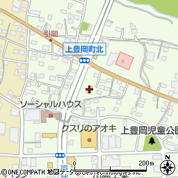 セブンイレブン高崎上豊岡町店周辺の地図