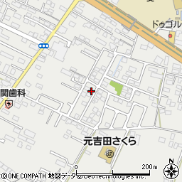 茨城県水戸市元吉田町1509-46周辺の地図
