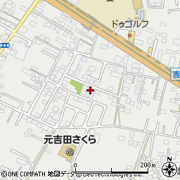 茨城県水戸市元吉田町1836-18周辺の地図