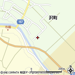 石川県小松市沢町ヘ周辺の地図