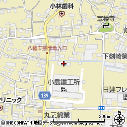 小島鐵工所八幡工場周辺の地図