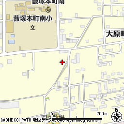 群馬県太田市大原町2195-6周辺の地図