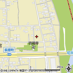 群馬県高崎市萩原町1233周辺の地図