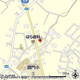 水戸市酒門市民センター周辺の地図