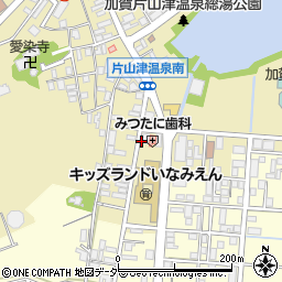 石川県加賀市片山津温泉ヰ周辺の地図