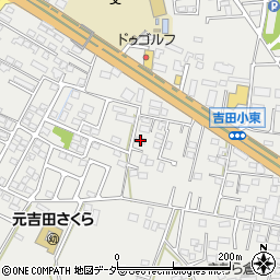茨城県水戸市元吉田町1840-5周辺の地図