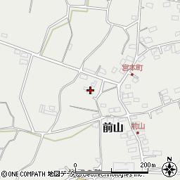 長野県上田市前山617周辺の地図