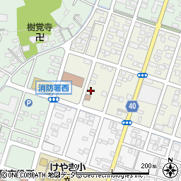 栃木労働局　足利労働基準監督署周辺の地図