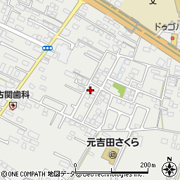 茨城県水戸市元吉田町1509-33周辺の地図