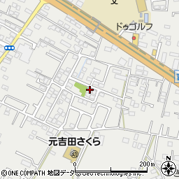 茨城県水戸市元吉田町1836-17周辺の地図