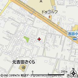 茨城県水戸市元吉田町1839-6周辺の地図