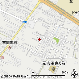 茨城県水戸市元吉田町1515-6周辺の地図