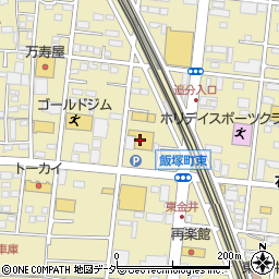 パシオス飯塚店周辺の地図