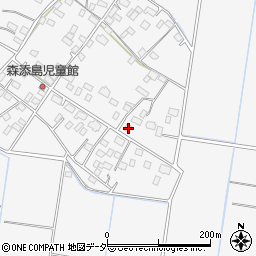 茨城県筑西市森添島646周辺の地図