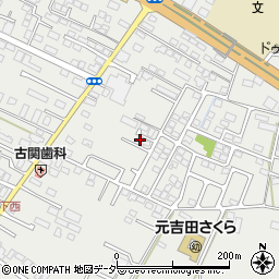 茨城県水戸市元吉田町1515-7周辺の地図