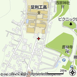 栃木県足利市西宮町2899周辺の地図