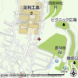 栃木県足利市西宮町2903周辺の地図