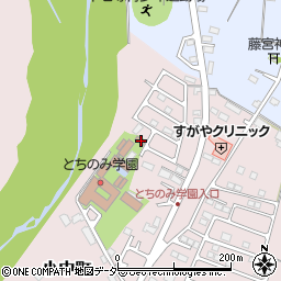 栃木県佐野市小中町1255-81周辺の地図