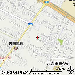 茨城県水戸市元吉田町1515-13周辺の地図