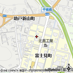 栃木県足利市富士見町91周辺の地図