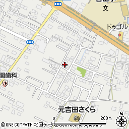 茨城県水戸市元吉田町1509-15周辺の地図