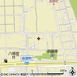 群馬県高崎市萩原町1252周辺の地図