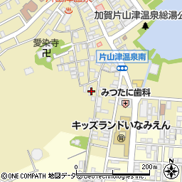 石川県加賀市片山津温泉甲周辺の地図