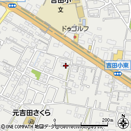 茨城県水戸市元吉田町1839-10周辺の地図