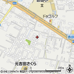 茨城県水戸市元吉田町1837-14周辺の地図