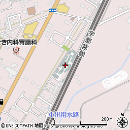 栃木県小山市喜沢599周辺の地図