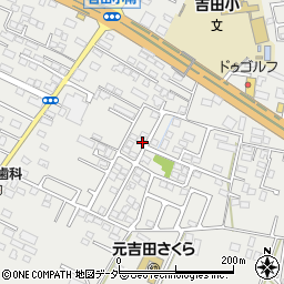 茨城県水戸市元吉田町1509-18周辺の地図