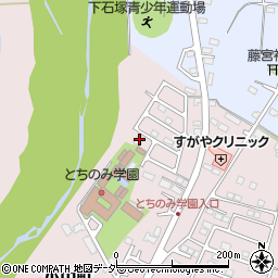 栃木県佐野市小中町1255-46周辺の地図