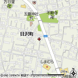 群馬県高崎市貝沢町1185-4周辺の地図