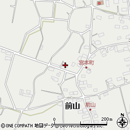 長野県上田市前山627-2周辺の地図