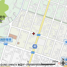 栃木県足利市大正町周辺の地図