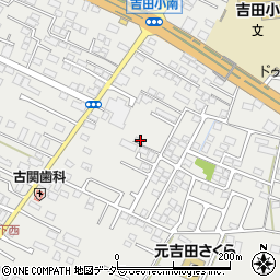 茨城県水戸市元吉田町1520-3周辺の地図