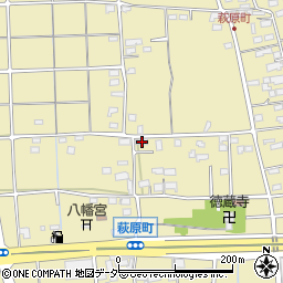 群馬県高崎市萩原町1254周辺の地図