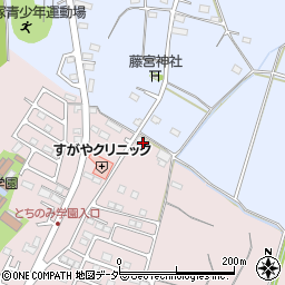 栃木県佐野市小中町1249周辺の地図