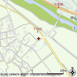 石川県白山市下吉谷町戊4周辺の地図