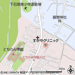 栃木県佐野市小中町1255-48周辺の地図