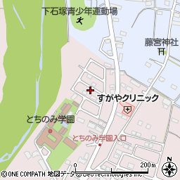 栃木県佐野市小中町1255-42周辺の地図