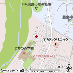 栃木県佐野市小中町1255-35周辺の地図