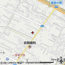 茨城県水戸市元吉田町1454-7周辺の地図