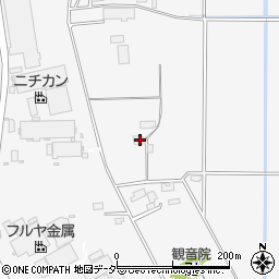茨城県筑西市森添島1117周辺の地図