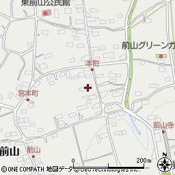 長野県上田市前山505周辺の地図