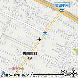 茨城県水戸市元吉田町1451-2周辺の地図