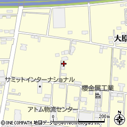 群馬県太田市大原町54周辺の地図
