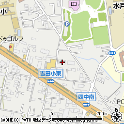 茨城県水戸市元吉田町1974-58周辺の地図