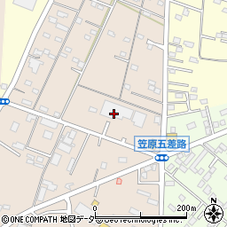茨城県ＪＡ会館　ＪＡバンク茨城県信連本店事務集中部周辺の地図