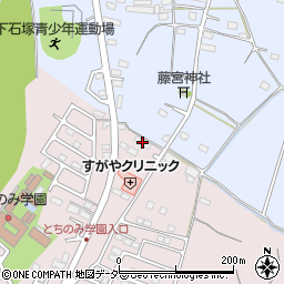 栃木県佐野市小中町1252周辺の地図